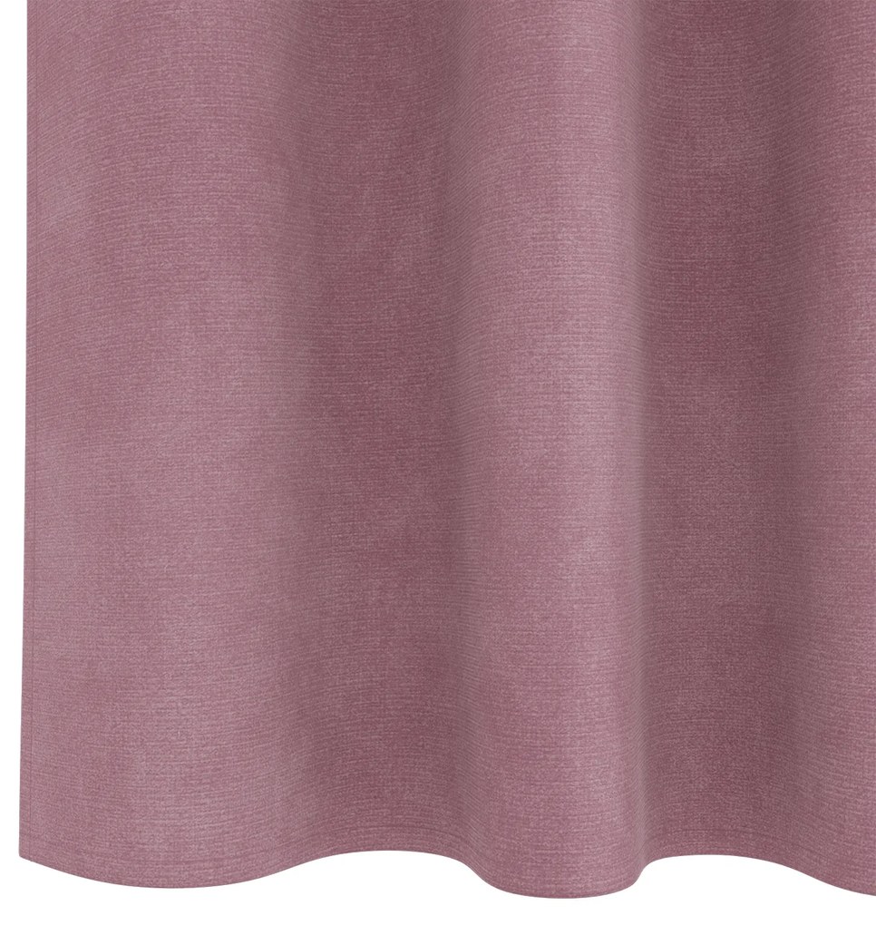 vidaXL Curtains Blackout με Ταινία κορυφής 2 τμχ Ροζ βελούδο