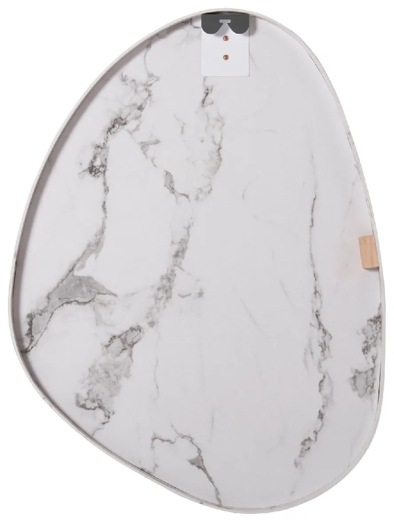 ΚΑΘΡΕΠΤΗΣ ΤΟΙΧΟΥ IRREGU HM4487.05 ΜΕ ΠΛΑΙΣΙΟ MDF ΣΕ WHITE MARBLE ΧΡΩΜΑ 60x80Υεκ.