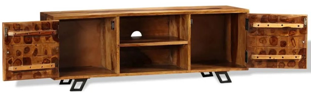 vidaXL Έπιπλο Τηλεόρασης 120 x 30 x 40 εκ. από Μασίφ Ξύλο Ακακίας