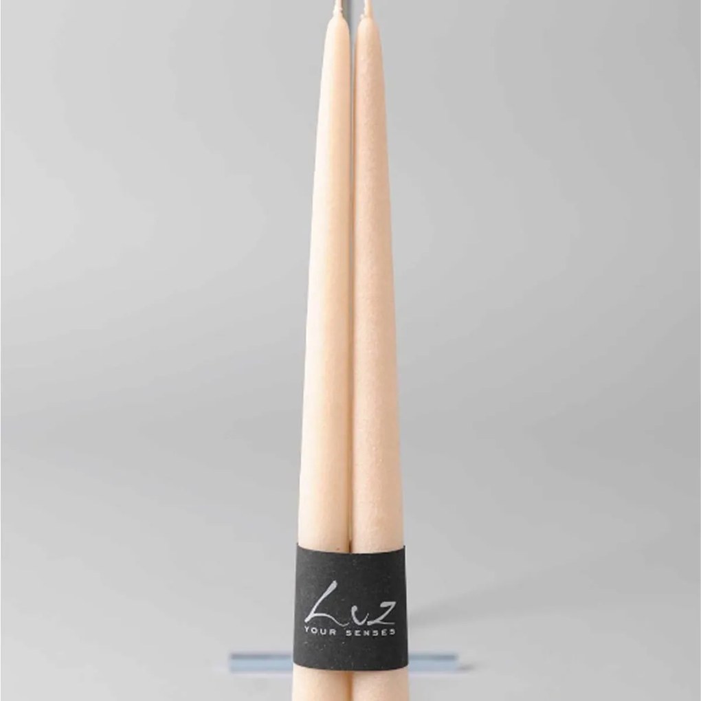 Taper Candle RASTELI 30cm σετ 2 τεμαχίων Velvet - Luz your senses 305.53-53