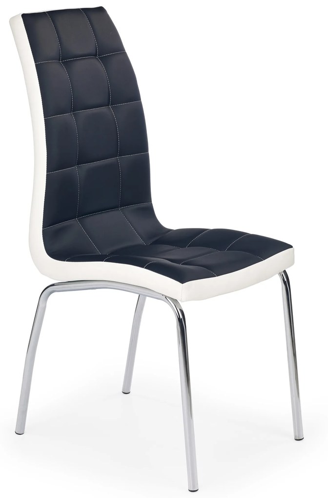 K186 chair color: black/white DIOMMI V-CH-K/186-KR-CZARNY