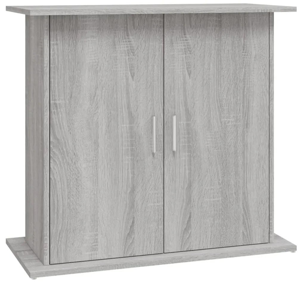 vidaXL Βάση Ενυδρείου Γκρι Sonoma 81x36x73 εκ. από Επεξεργασμένο Ξύλο