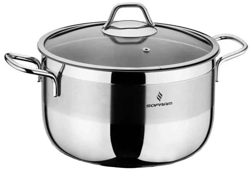 Ανοξείδωτη Κατσαρόλα (26εκ.) Sofram Soft 7.75lt