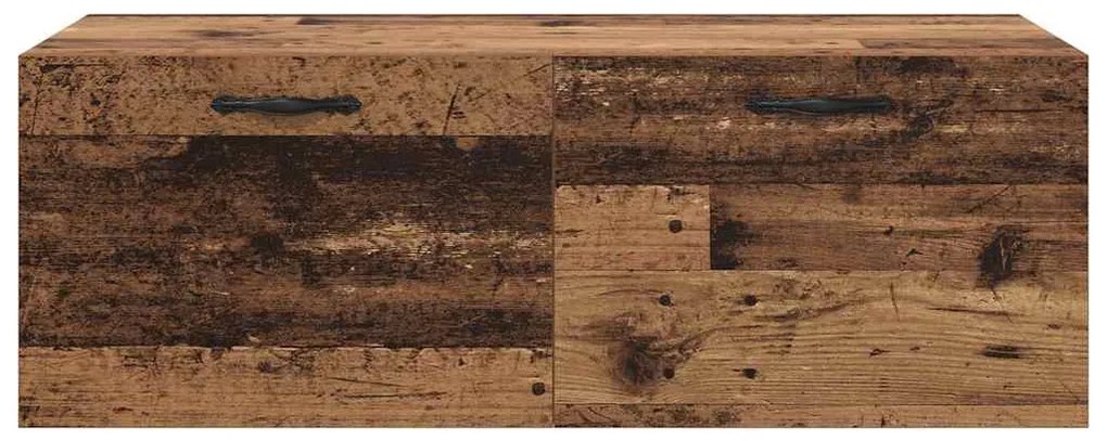 vidaXL Τοίχου Ντουλάπα Επιτοίχιο Παλιό ξύλο 100 x 36,5 x 35 cm