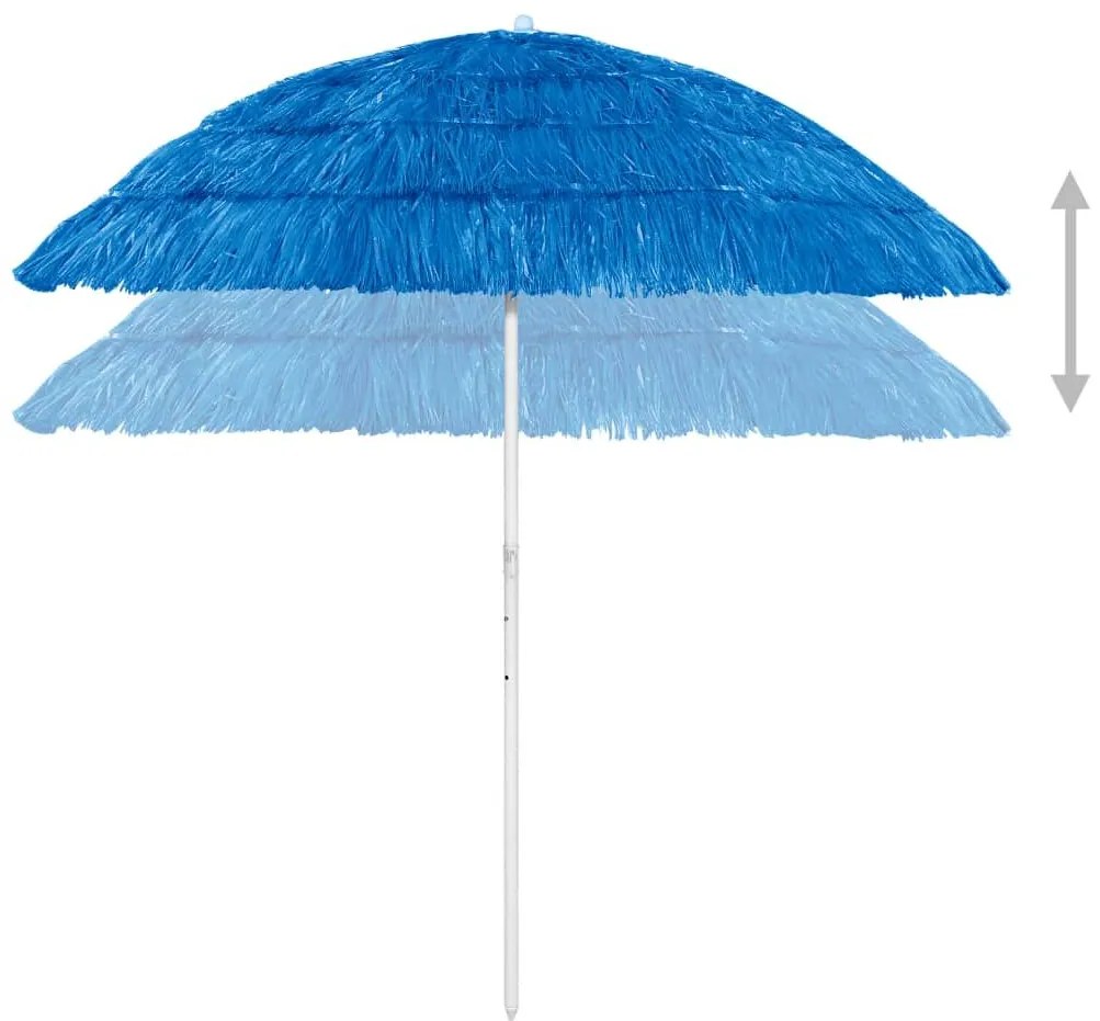 Ομπρέλα Θαλάσσης Hawaii Μπλε 240 εκ. - Μπλε