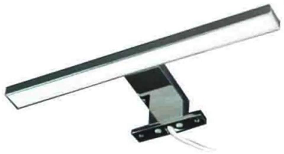Φωτιστικό Τοίχου-Απλίκα Leta 15-0071 5W 5000K 30x10,5x4,2cm Silver Gloria Aluminium