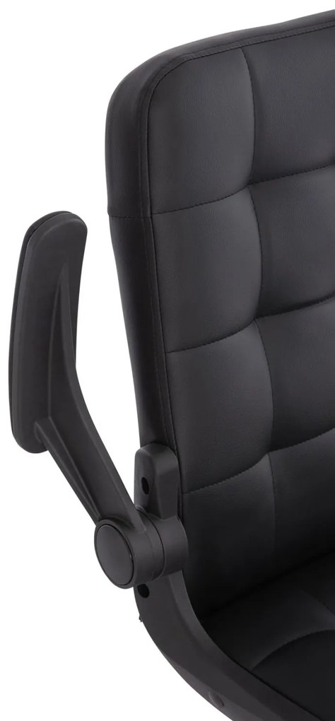 ΚΑΡΕΚΛΑ ΓΡΑΦΕΙΟΥ PORTIMA  ΜΑΥΡΟ PVC-NYLON ΣΚΕΛΕΤΟΣ &amp; ΒΑΣΗ 69x53x98Υεκ.