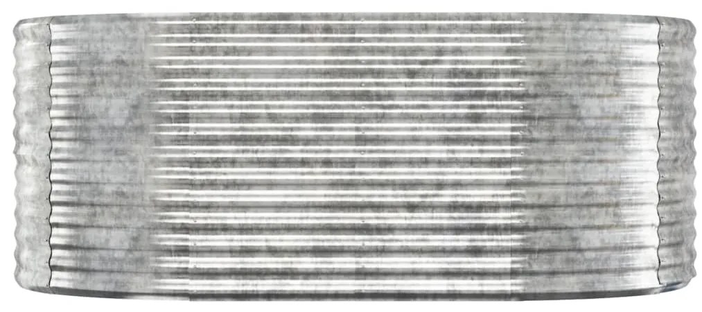vidaXL Ζαρντινιέρα Ασημί 175x100x68 εκ. Γαλβανισμένος χάλυβας