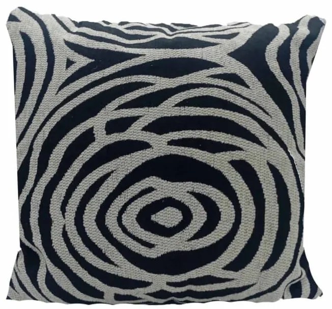 Vekrakis Μαξιλάρι Φιγούρας με Γέμιση 45×45εκ Polycotton Zig Zag Μπορντό