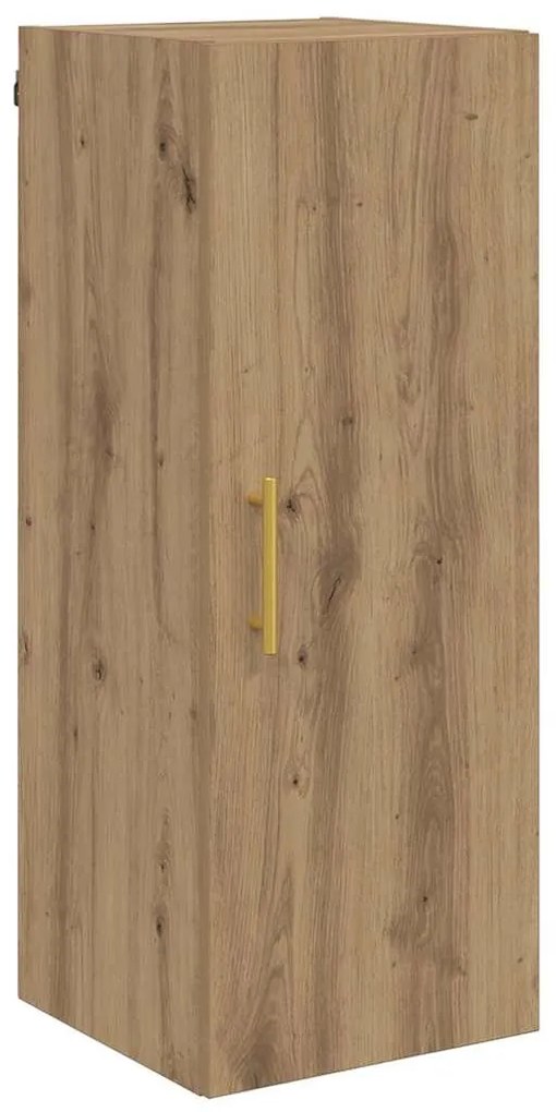 vidaXL Επιτοίχιο ντουλάπι Artisan Oak 34,5 x 34 x 90 εκ.