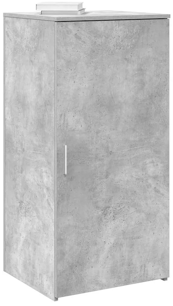 ντουλάπι αποθήκευσης vidaXL Γκρι μπετόν Κατασκευασμένο ξύλο