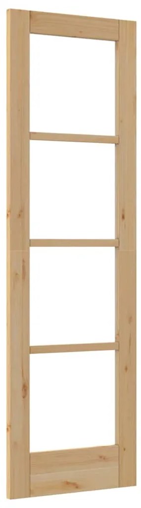 vidaXL Εσωτερική Πόρτα με Γυαλί ORKDAL Καφέ 61 x 198.5 εκ.