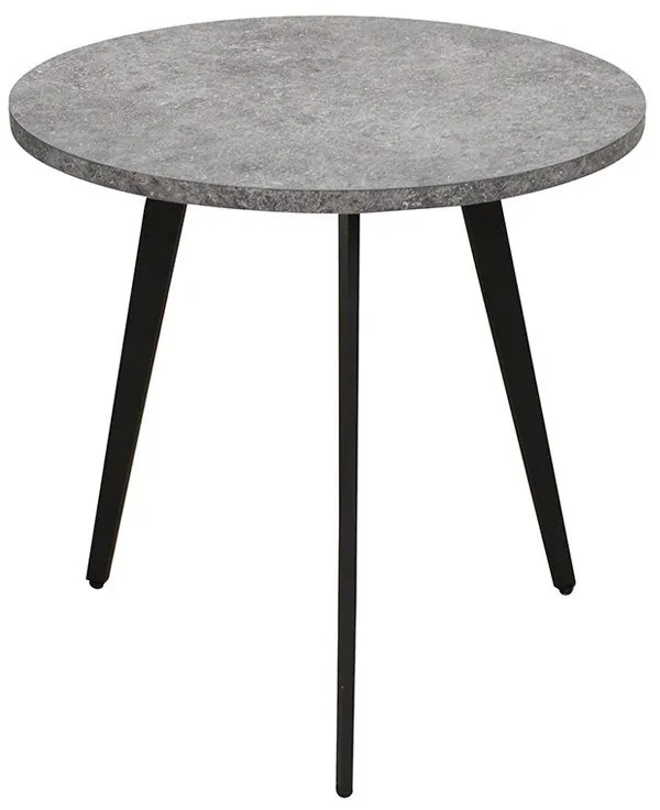 MELODY CONCRETE MDF Φ50Χ50εκ. ΤΡΑΠΕΖΙ ΣΑΛΟΝΙΟΥ