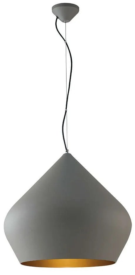 Φωτιστικό Οροφής I-Tholos-S52 GRI 8031414862788 Grey Luce Ambiente Design Μέταλλο