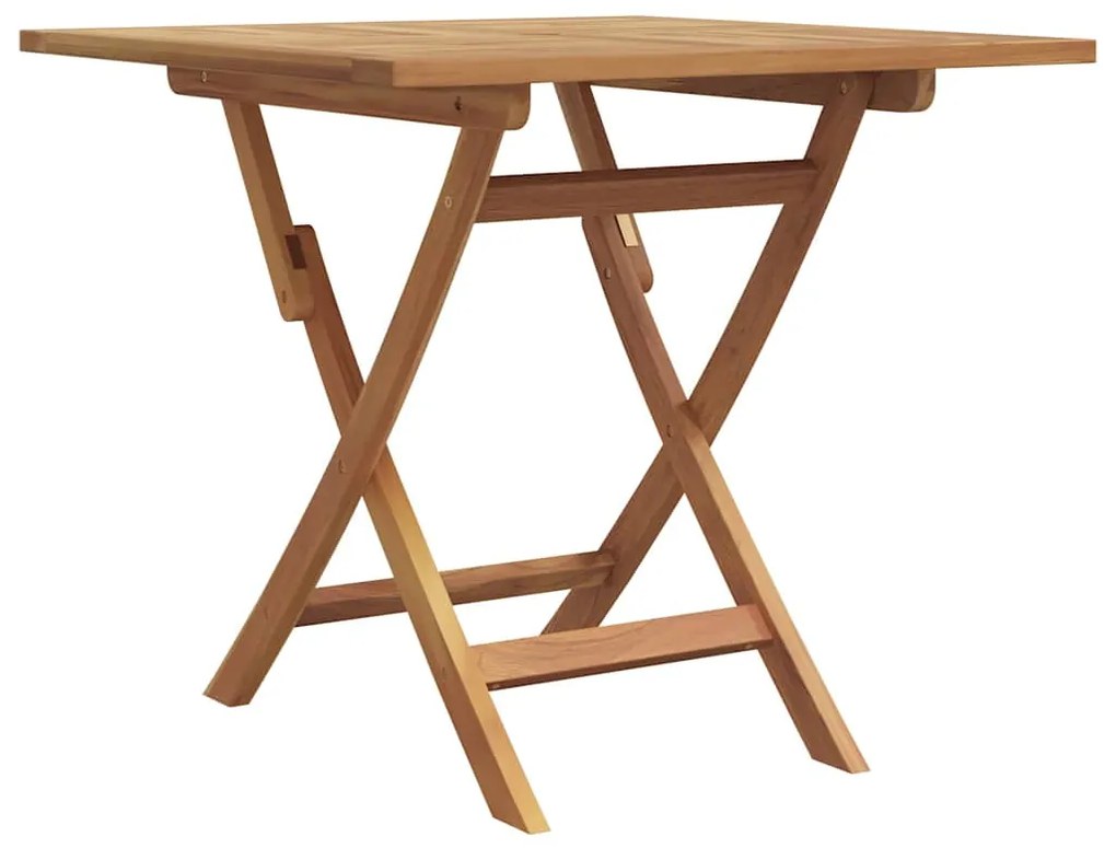 vidaXL Σετ Τραπεζαρίας Κήπου 2 pcs Καφέ Μασίφ ξύλο teak