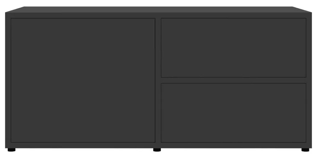 Έπιπλο Τηλεόρασης Γκρι 80 x 34 x 36 εκ. από Μοριοσανίδα - Γκρι