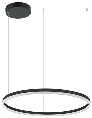 Κρεμαστό Φωτιστικό Οροφής LED 57W IP20 Zambelis-20262-Μαύρο 20262