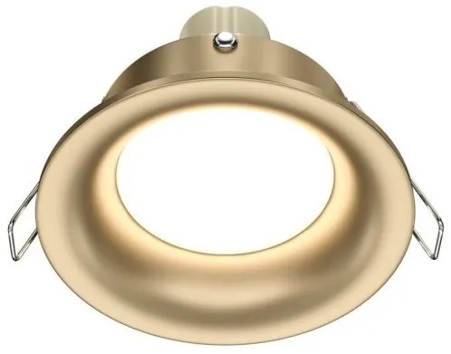 Χωνευτό Σποτ Οροφής Slim GU10 IP20 Φ8,5 MAYTONI-DL027-2-01-MG-Χρυσό DL027-2-01-MG
