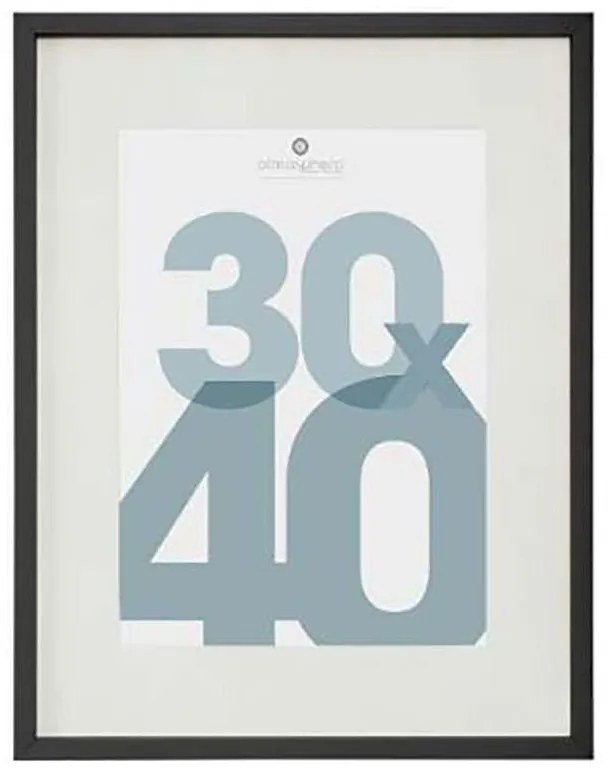 Κορνίζα Επιτραπέζια 07.162355A 30x40cm Black Wood