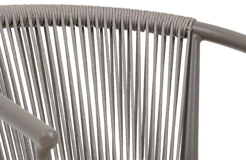 Καρέκλα Rybina Fylliana Καφέ 57x62x78 εκ.