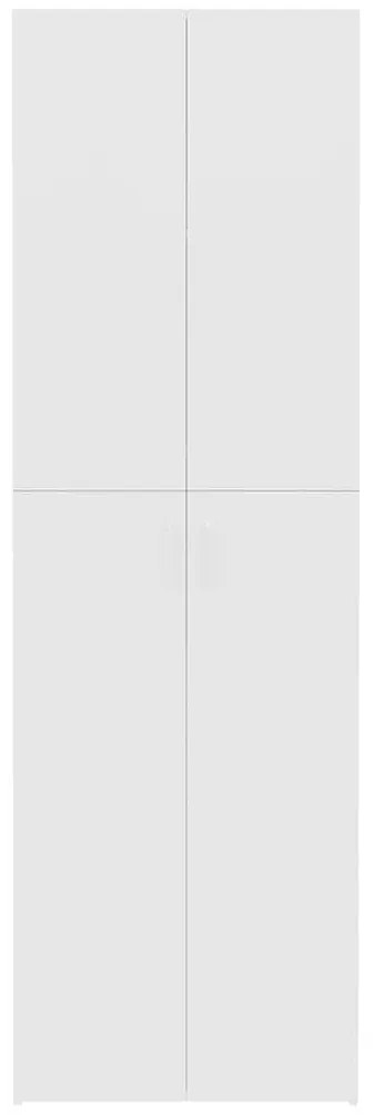 vidaXL Ντουλάπα Γραφείου Λευκή 60 x 32 x 190 εκ. από Επεξ. Ξύλο