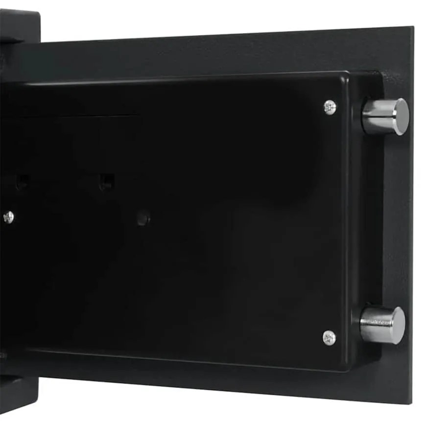 vidaXL Ψηφιακό Ασφαλές Σκούρο γκρι 35 x 25 x 25 εκ. Ατσάλι