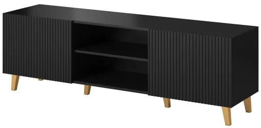 PAFOS TV stand 150 2D2K black/black DIOMMI CAMA-PAFOS-RTV-150-CZ/CZ