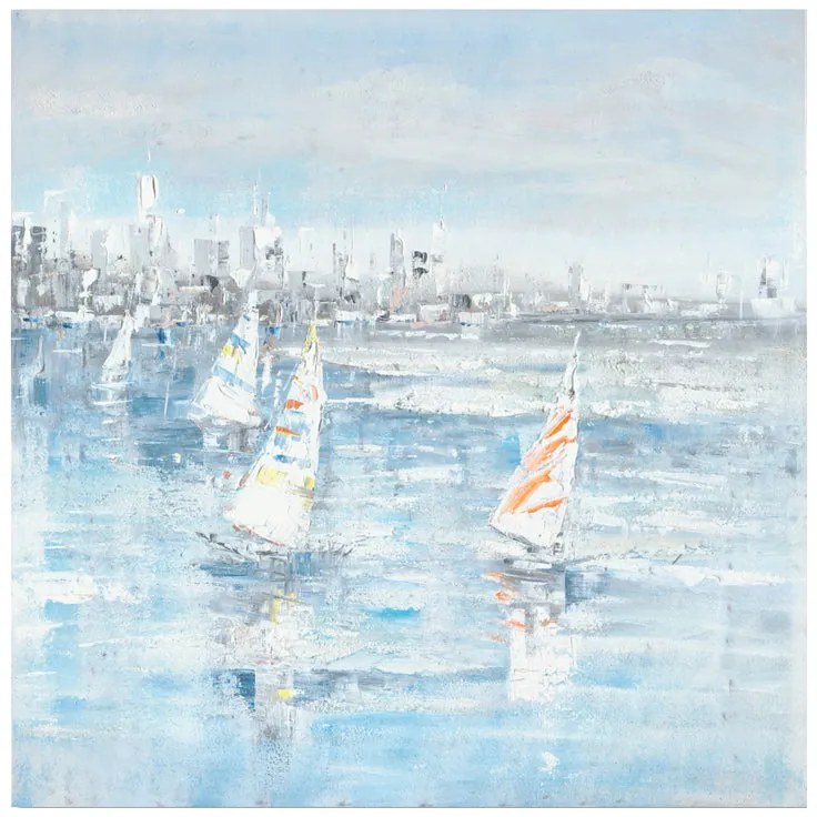 Πίνακας σε καμβά Watery Inart 100x3x100εκ
