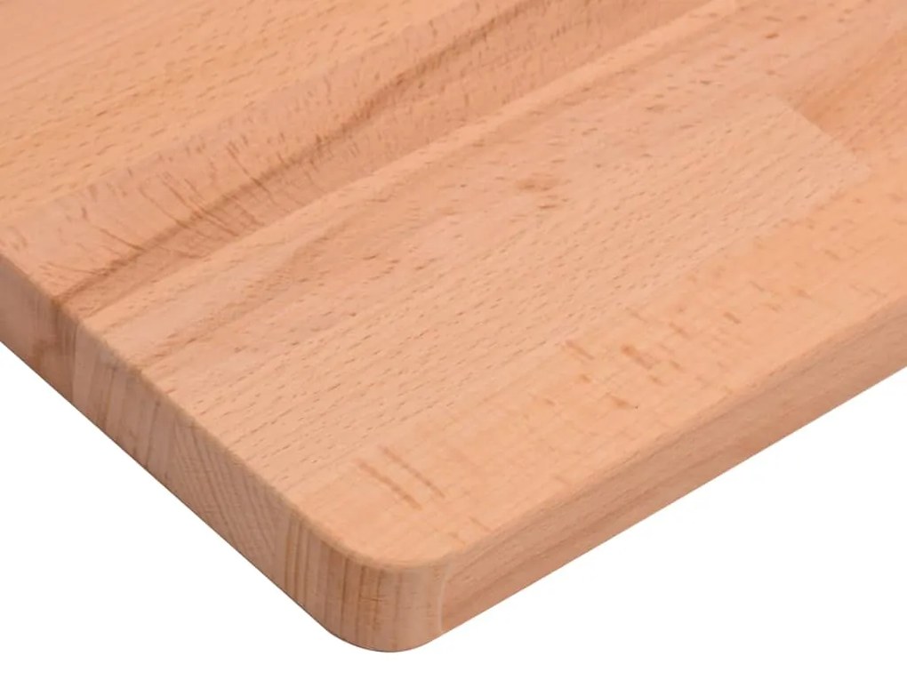 vidaXL Επιφάνεια Γραφείου 110x60x1,5 εκ. από Μασίφ Ξύλο Οξιάς