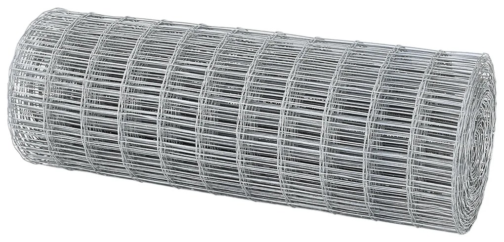 vidaXL Φράκτης Euro 0.4x50 μ Γαλβανισμένο Ατσάλι