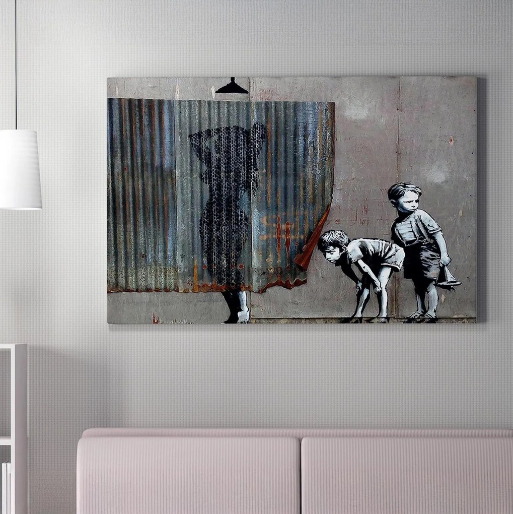 Πίνακας Τοίχου Σειρά GOBI C4821 Εκτυπωμένος Καμβάς 70x3(πάχος)x50Yεκ. 70x3x50 εκ.