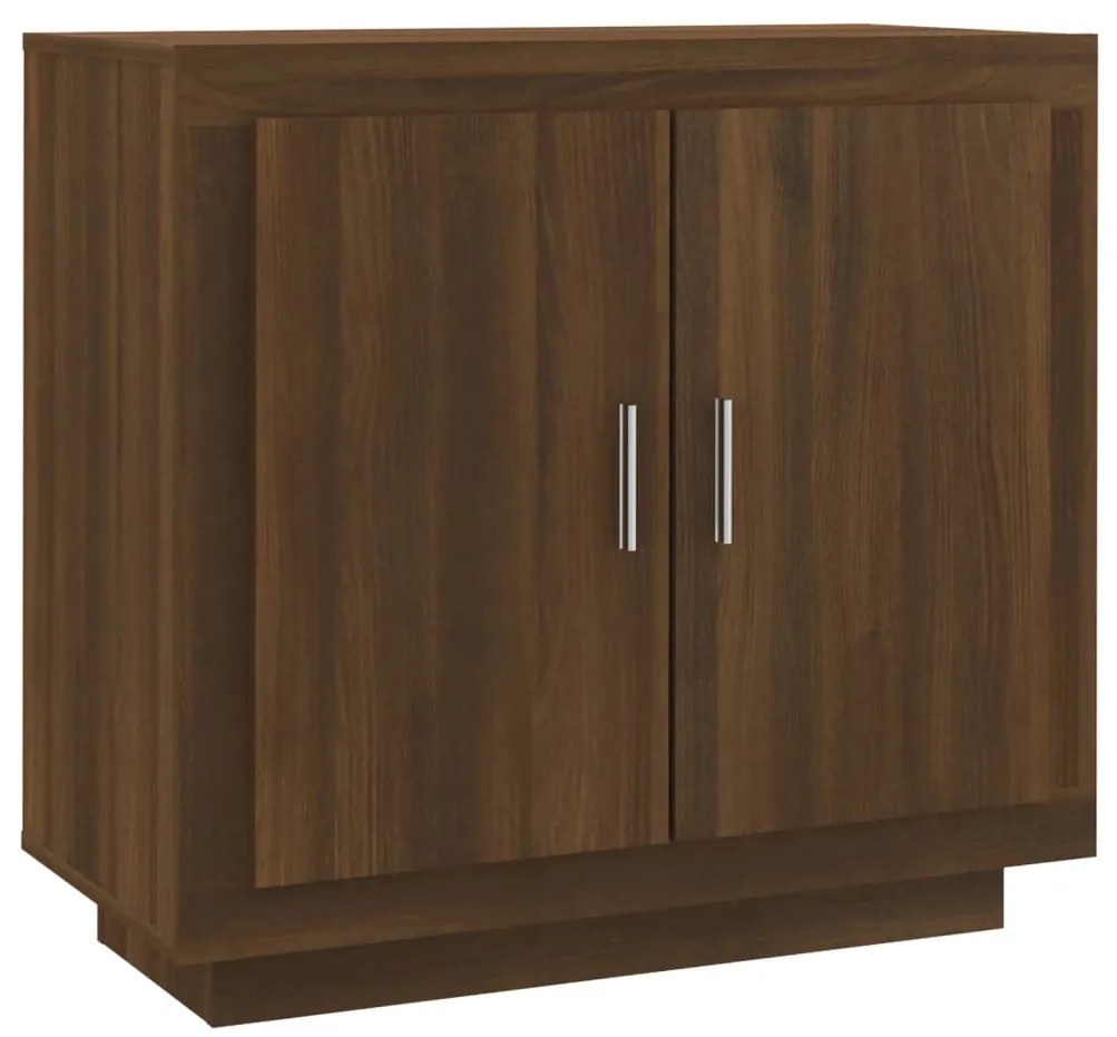 vidaXL Ντουλάπι Καφέ Δρυς 80 x 40 x 75 εκ. από Επεξεργασμένο Ξύλο