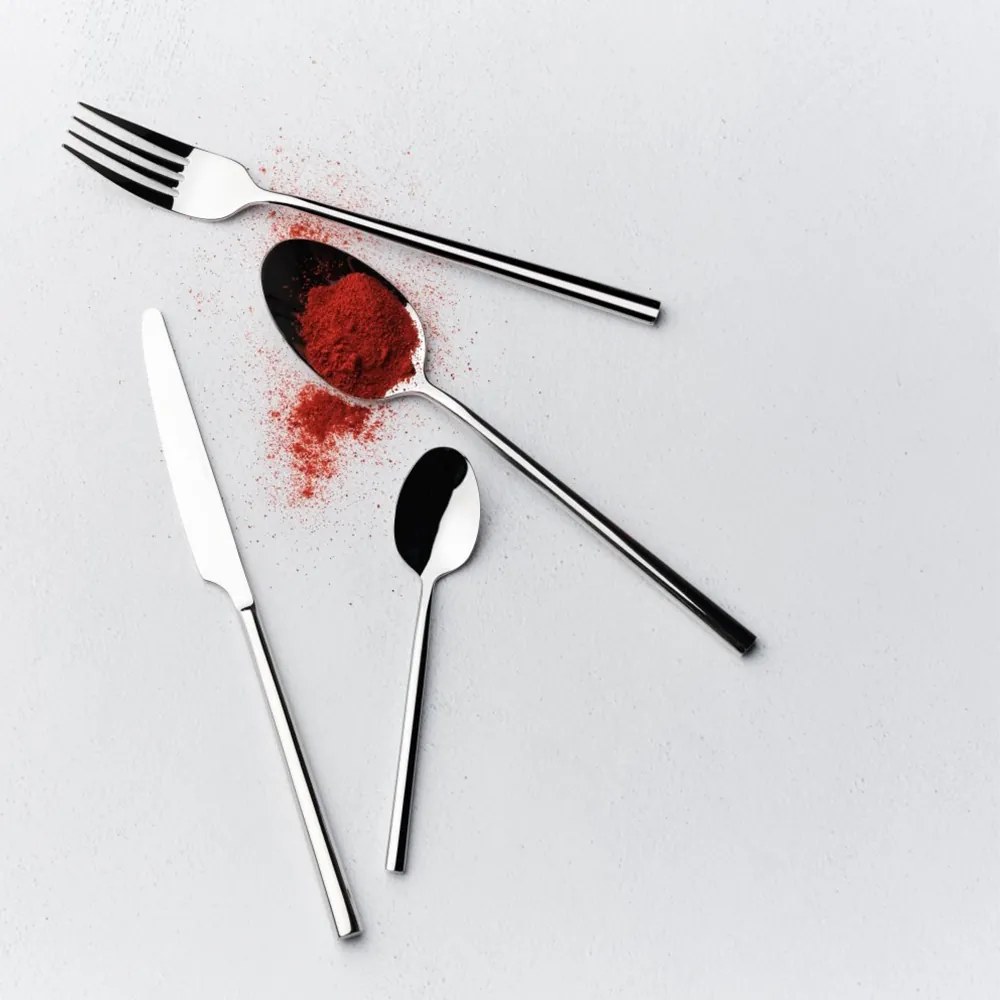 Σετ Ανοξείδωτα Μαχαιροπίρουνα Oslo Eco 18% με Μαχαίρι Κρέατος - 7mm - Comas - 60τμχ