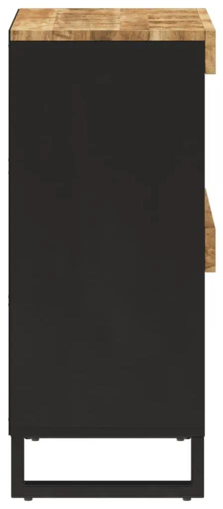 Βοηθητικό Ντουλάπι 60 x 33 x 75 εκ. από Μασίφ Ξύλο Μάνγκο - Καφέ