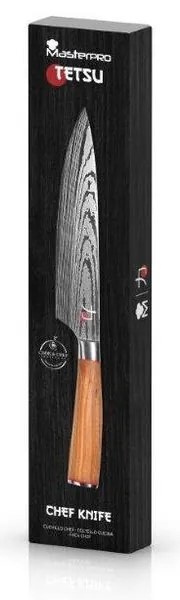 Μαχαίρι Chef 20cm με Ξύλινη Λαβή TETSU BGMP-4166- Bergner