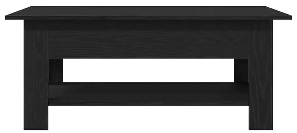 vidaXL Τραπεζάκι σαλονιού Μαύρη Οξυά 102 x 55 x 42 cm