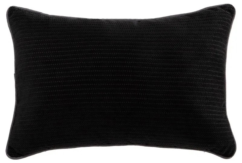 Μαξιλάρι Διακοσμητικό (Με Γέμιση) Santana Black Nef-Nef Homeware 35X50 Πολυέστερ