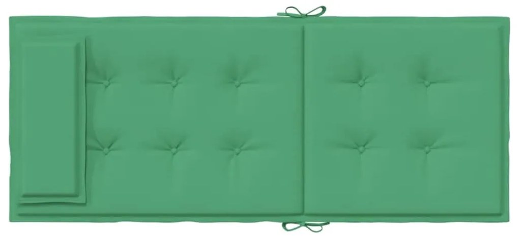 vidaXL Μαξιλάρια Καρέκλας με Πλάτη 6 τεμ. Πράσινα από Ύφασμα Oxford