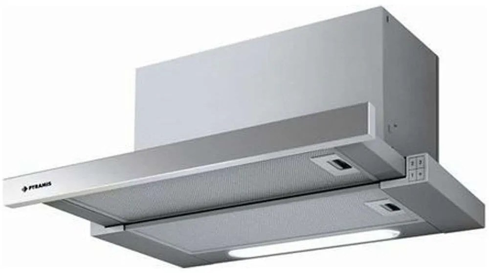 Απορροφητήρας Συρόμενος Essential Turbo 60cm 065017502 Inox Pyramis Ανοξείδωτο Ατσάλι