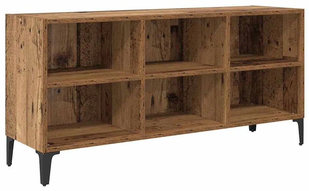 vidaXL Σετ επίπλου τηλεόρασης Επιτοίχιο Καφέ 69,5 x 30 x 50 εκ.