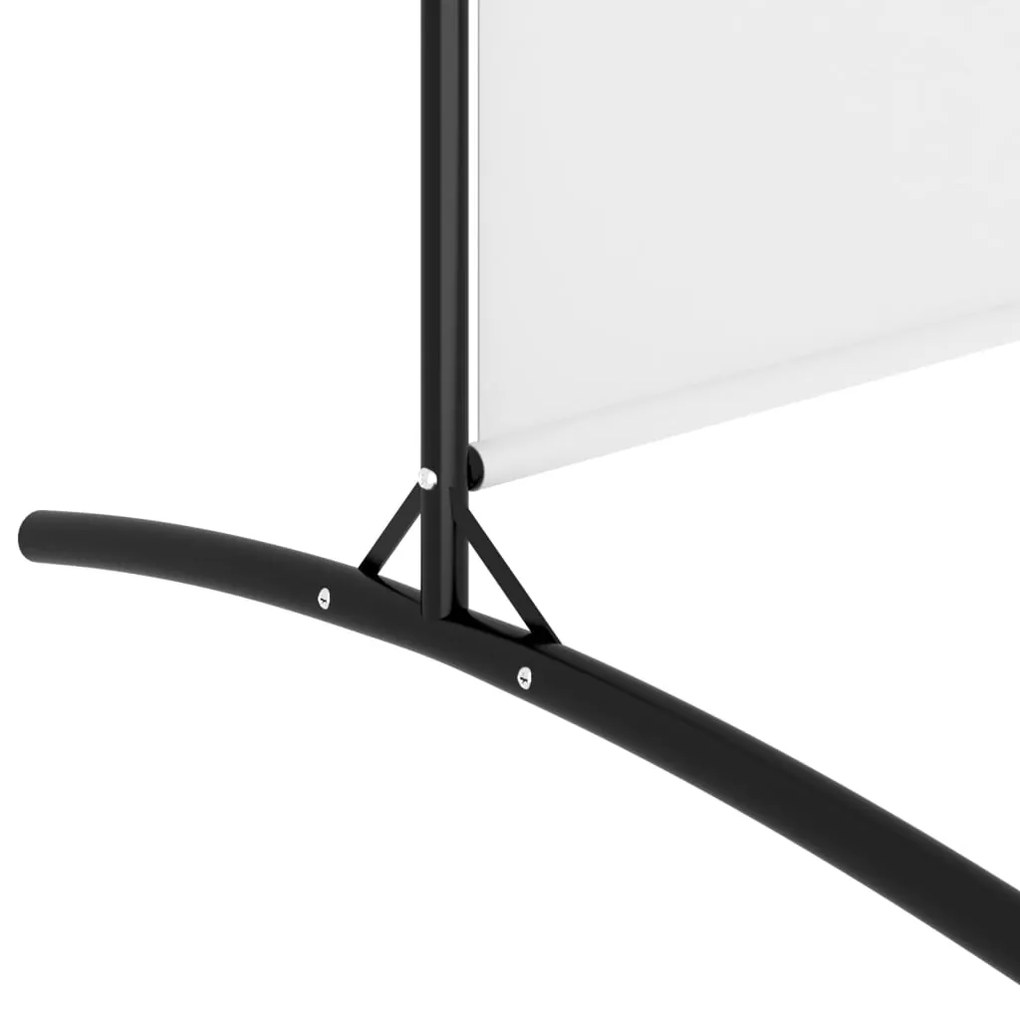 vidaXL Διαχωριστικό Δωματίου με 6 Πάνελ Λευκό 520 x 180 εκ. από Ύφασμα