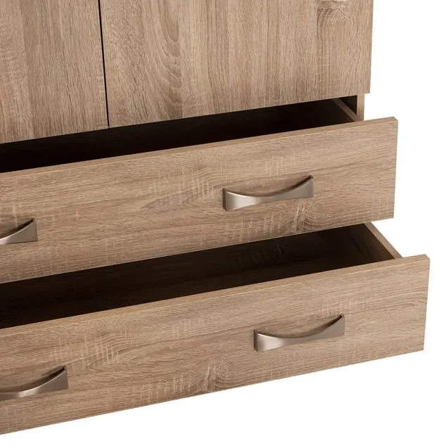 ΝΤΟΥΛΑΠΑ 3ΦΥΛΛΗ CARLY HM384.02 ΜΕ ΔΥΟ ΣΥΡΤΑΡΙΑ SONAMA 150X55Χ180Υεκ.