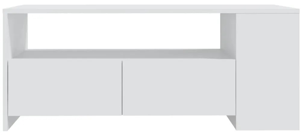 vidaXL Τραπεζάκι Σαλονιού Λευκό 102 x 55 x 42 εκ. από Επεξεργ. Ξύλο