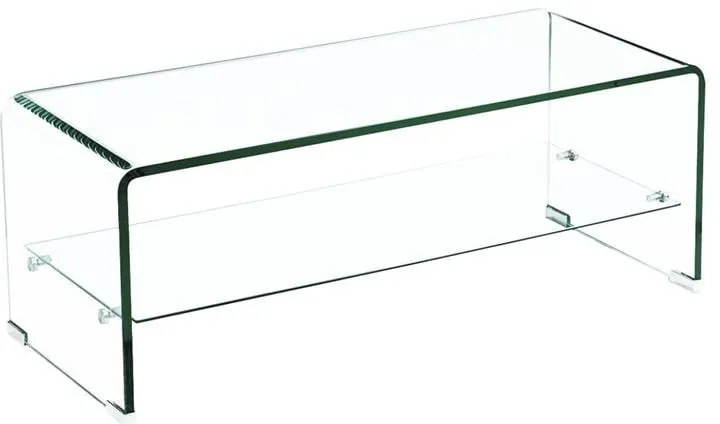 GLASSER Τραπεζάκι Σαλονιού Καθιστικού Ράφι 12/8mm