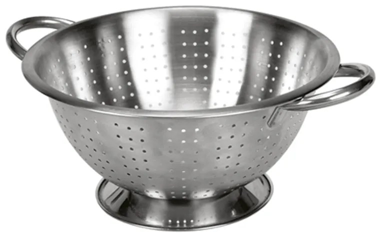 Σουρωτήρι Με Μικρές Τρύπες Inox Φ26cm