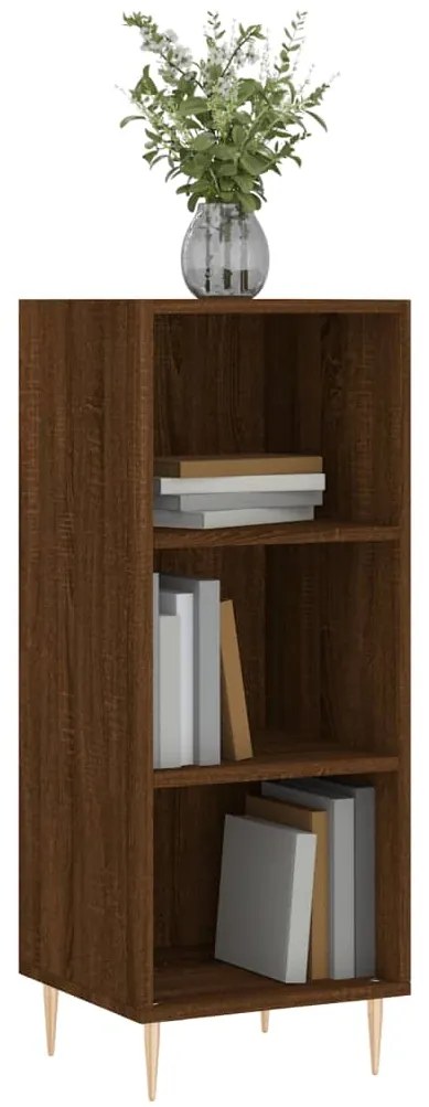 vidaXL Ντουλάπι Καφέ Δρυς 34,5x32,5x90 εκ. Επεξεργασμένο Ξύλο