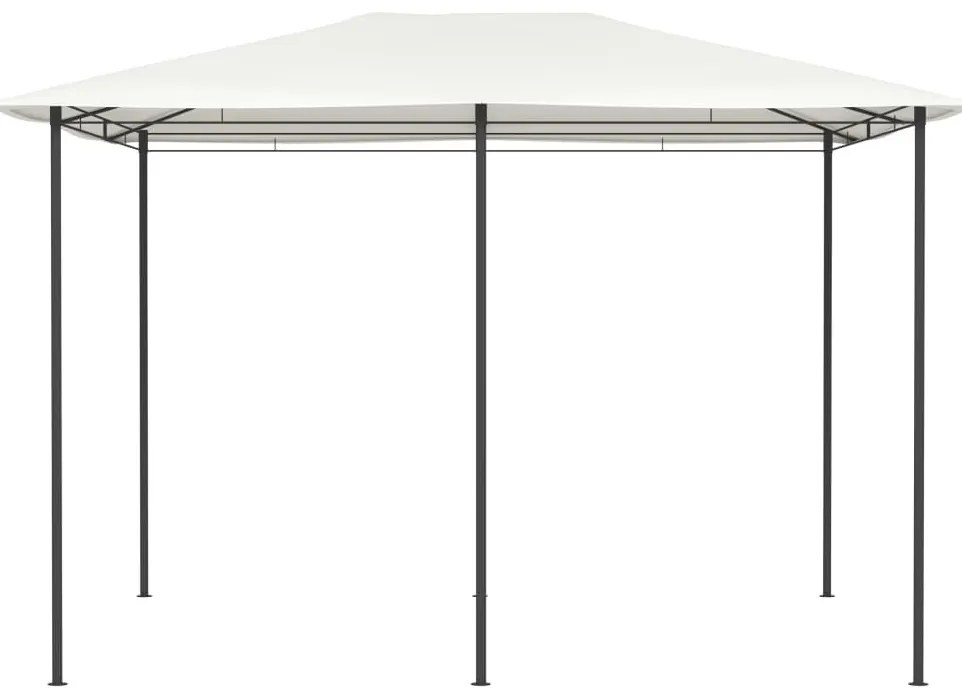 vidaXL Κιόσκι Κρεμ 3 x 4 x 2,6 μ. 160 γρ./μ²