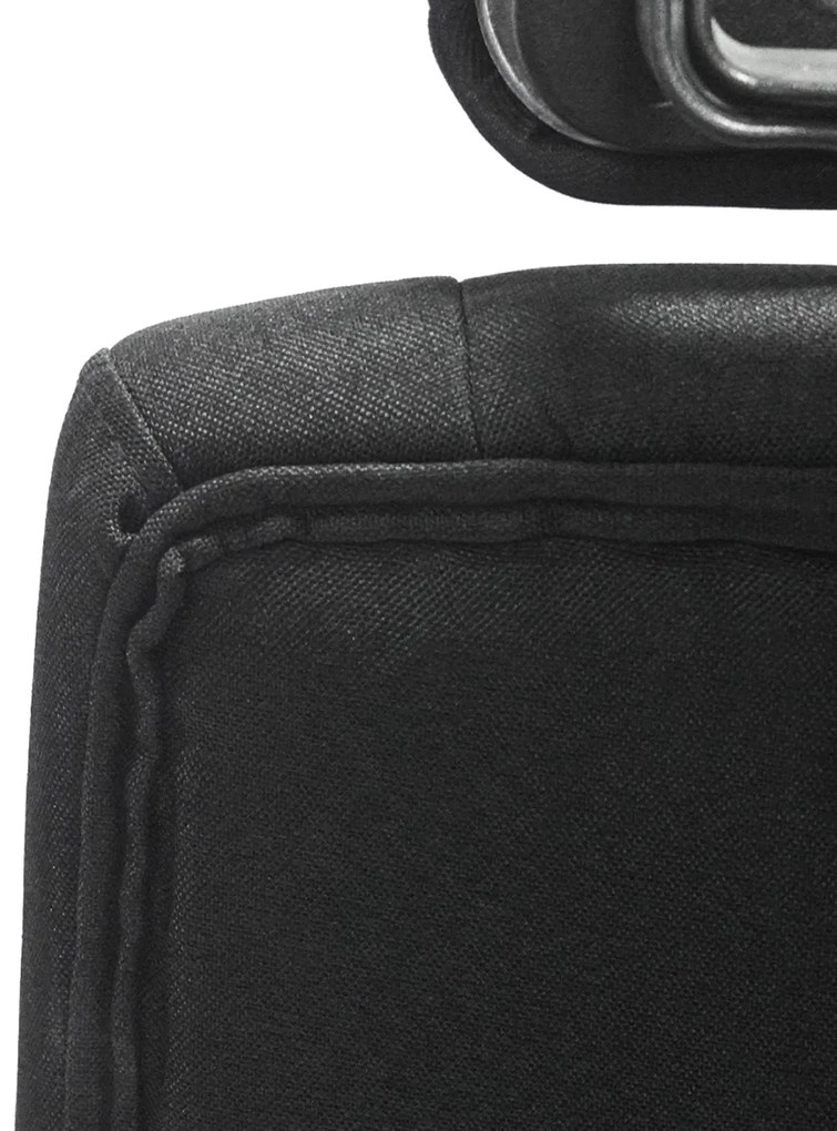 ΚΑΡΕΚΛΑ ΓΡΑΦΕΙΟΥ NIMBLE HM1199.11 ΜΑΥΡΟ ΥΦΑΣΜΑ-ΜΑΥΡΟΣ ΣΚΕΛΕΤΟΣ &amp; ΒΑΣΗ NYLON 59x64x122Υεκ