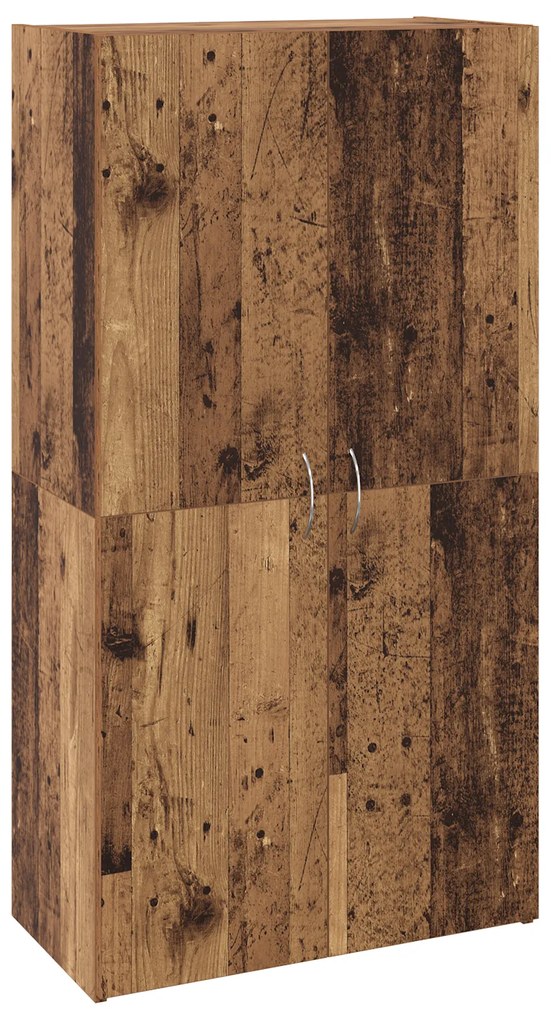 vidaXL Γραφείο Ντουλάπι Παλιό ξύλο 60 x 32 x 115 cm Επεξεργασμένο ξύλο