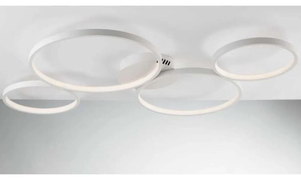 Φωτιστικό Οροφής - Πλαφονιέρα Fredy LED-FREDY-PL3 40W Led 60x60cm White Luce Ambiente Design Αλουμίνιο